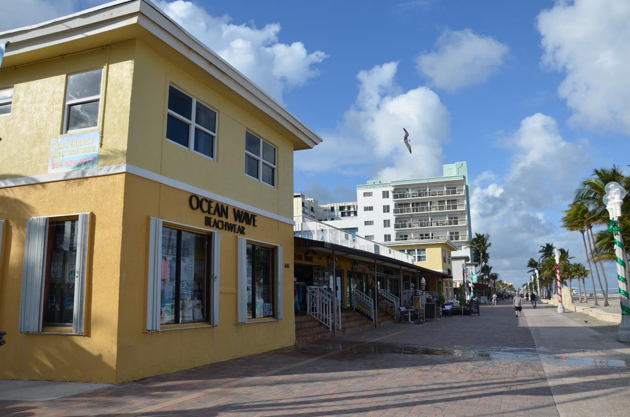 La Terrace Oceanfront Hotell Hollywood Eksteriør bilde