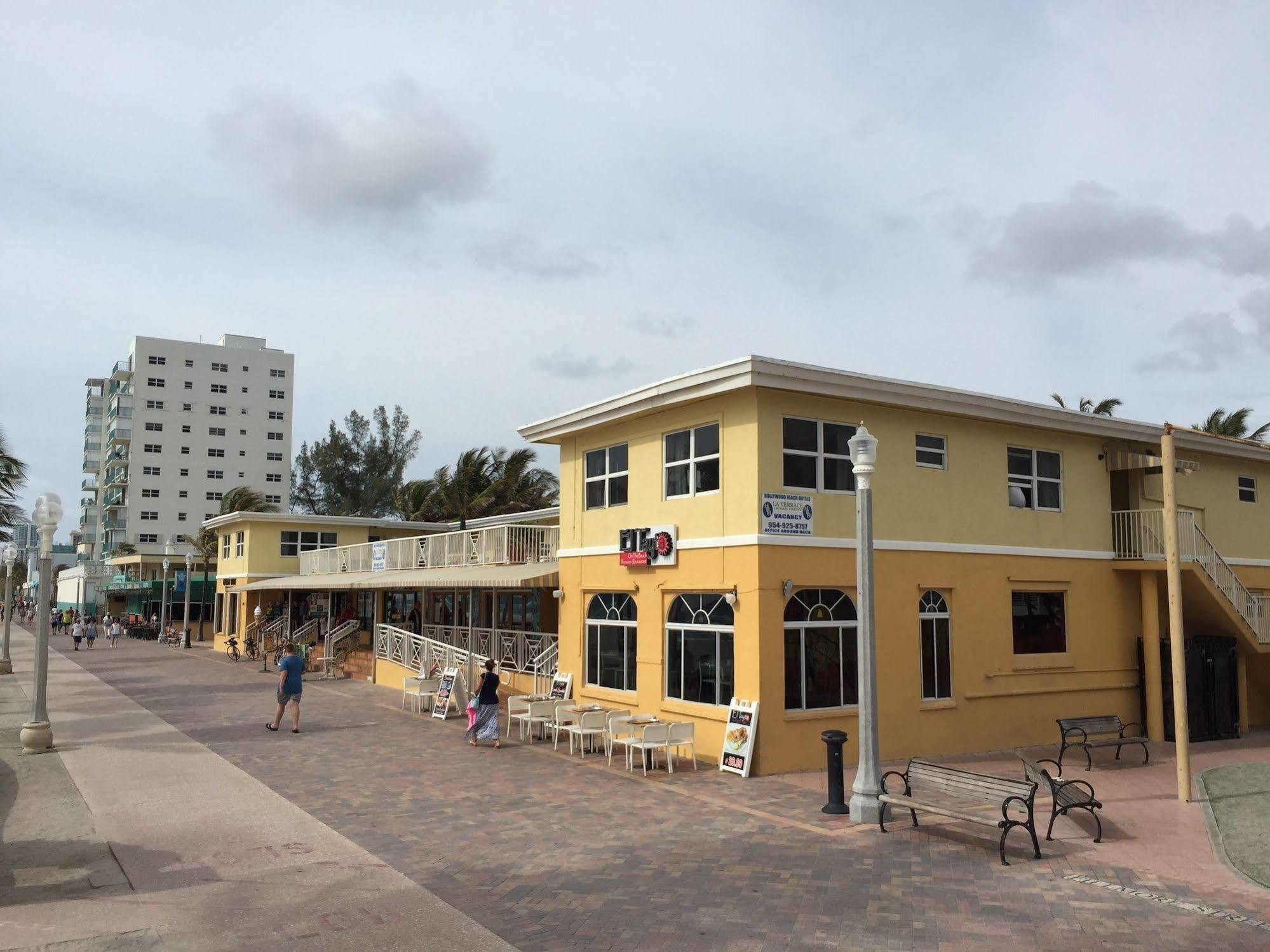 La Terrace Oceanfront Hotell Hollywood Eksteriør bilde